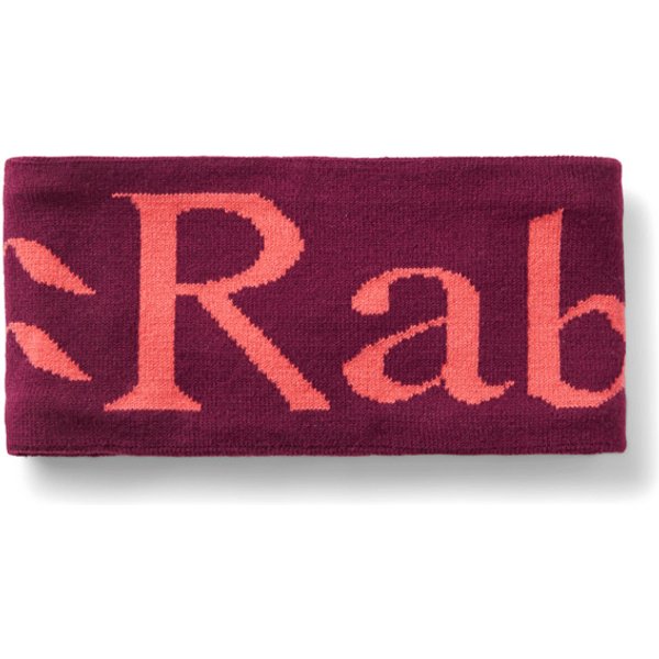 Fascia lavorato a maglia con logo Rab