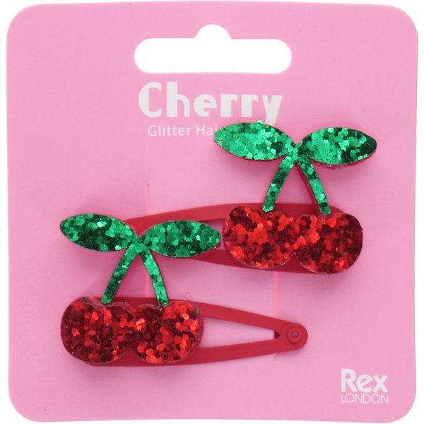 Pince à Cheveux Fille Rex London Cherry-image
