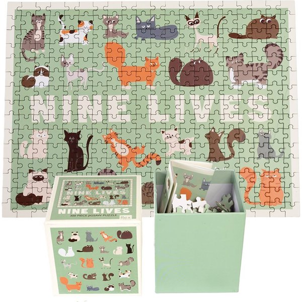 Puzzle 300 PièCes Rex London Nine Lives-image