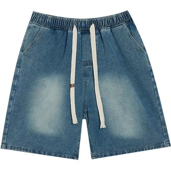 Short en jean délavé Rigorer