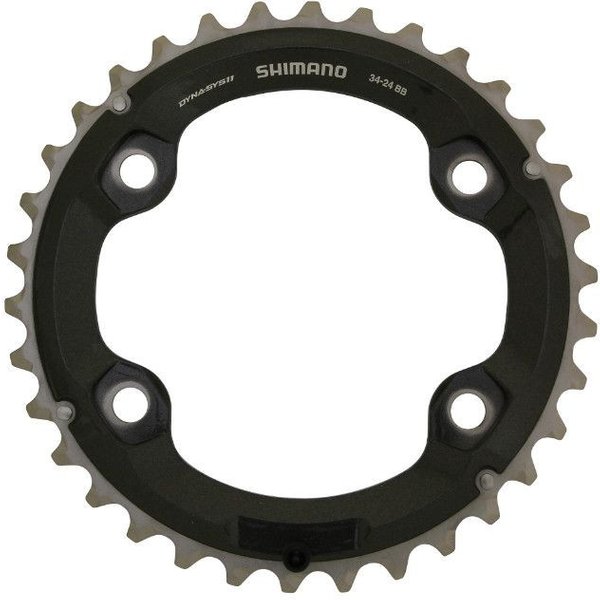 Plateau VTT Double ExtéRieur Origine Shimano 4BRA XT M8000 11V.-image