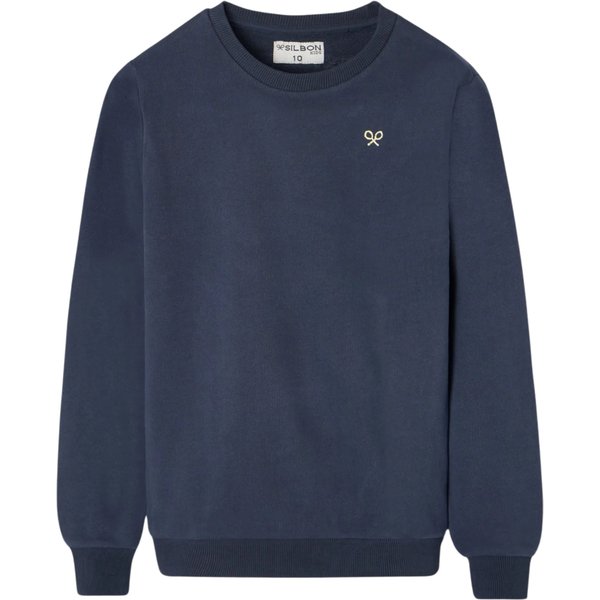 Kinder Sweatshirt Mit Aufdruck "Believe" Auf Dem RüCken Silbon-image
