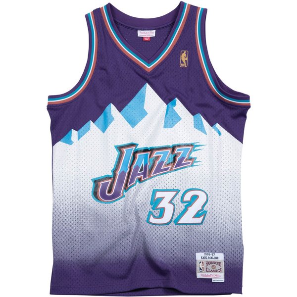 Nba-Trikot Utah Jazz Karl Malone-image