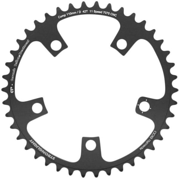 Plateau Route 5 Branches Ultra Torque IntéRieur Stronglight Campagnolo Ct2 Record-Chorus-Athena Filete-image