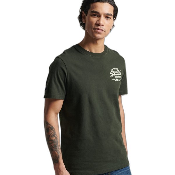 T-Shirt Superdry Narrative Vintage Logo-image
