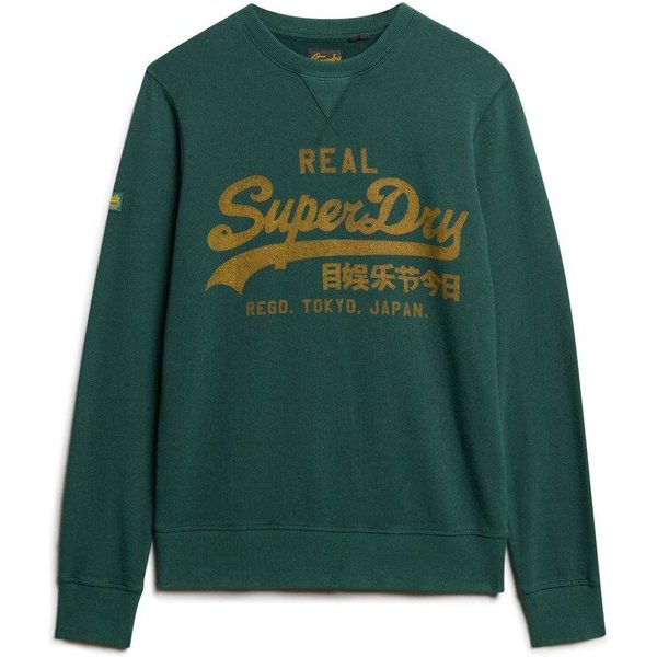 Klassisches Sweatshirt Mit Muster Superdry Vintage Logo-image