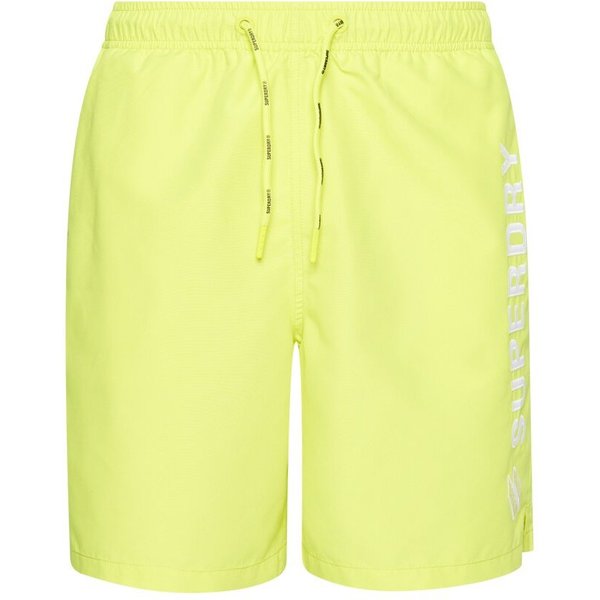 48 Cm Recycelte Badeshorts Mit Appliziertem Motiv Superdry-image