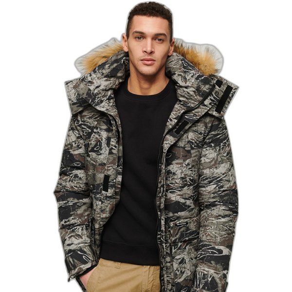 Parka Mit Kapuze Aus Kunstfell Superdry Everest-image