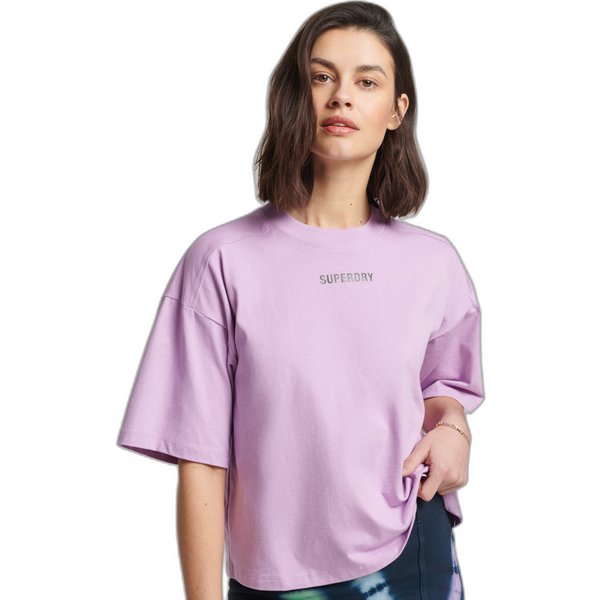 Oversize-T-Shirt Frau Superdry Code Tech-image