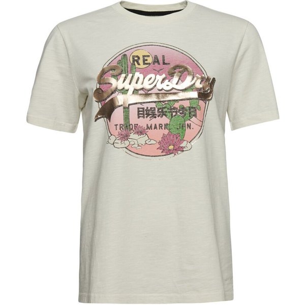 T-Shirt Mit Logo FüR Frauen Superdry Vintage Narrative-image
