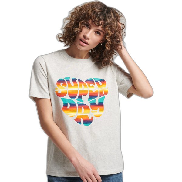 Fleece-T-Shirt, Damen Superdry Vintage Scripted-image