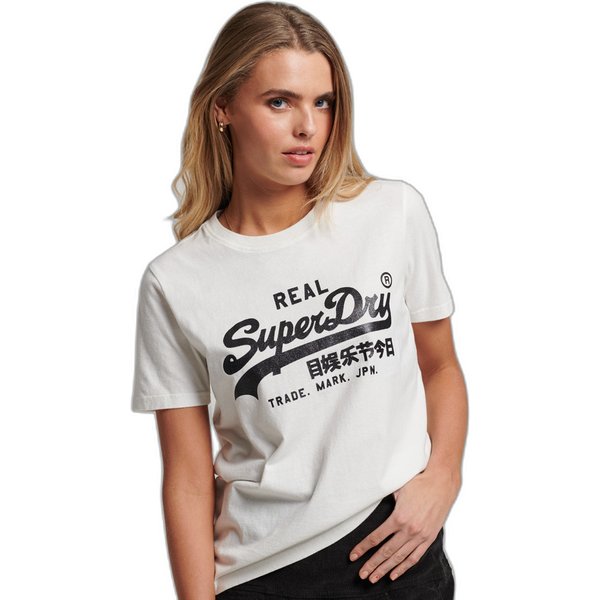 Ausgefallenes T-Shirt, Frau Superdry Vintage Logo-image