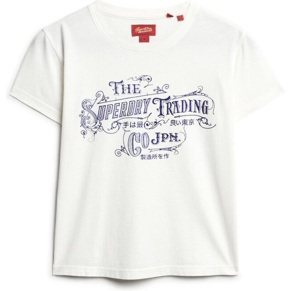 Metallisiertes, Eng Anliegendes T-Shirt, Damen Superdry Workwear-image