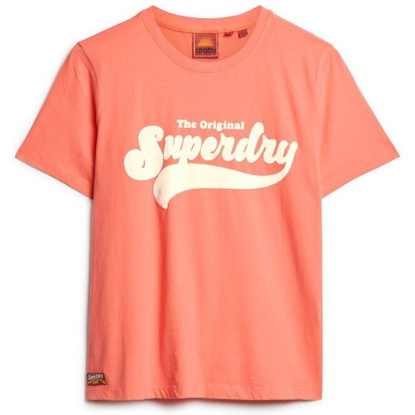Retro LäSsiges Frauen-T-Shirt Mit Aufdruck Superdry-image