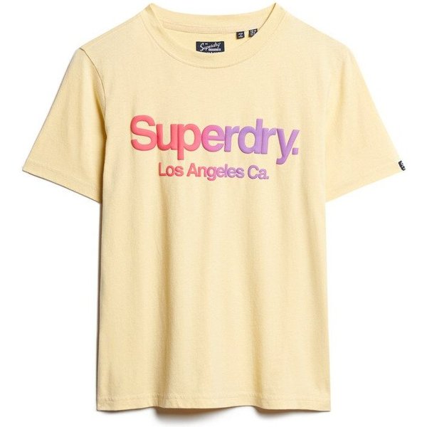 Ton-In-Ton T-Shirt Damen Superdry Rainbow Core-image