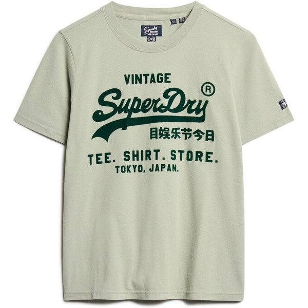 Klassisches, LäSsiges Frauen-T-Shirt Mit Muster Superdry Vintage Logo-image
