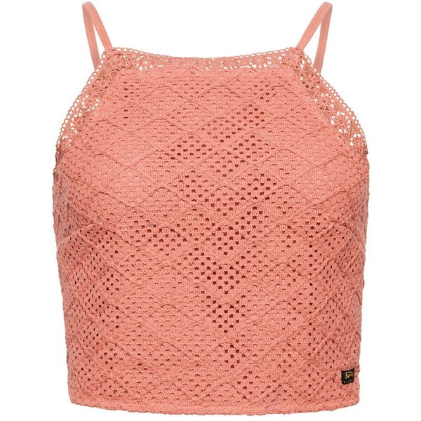 Kurzes GehäKeltes Tank-Top, Damen Superdry Vintage-image