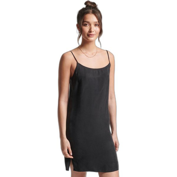 Kurzes Kleid Aus Cupro, Frau Superdry-image