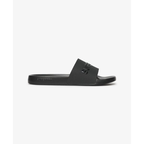 Vegan-MäDchen-Pool-Sandalen Mit Logo Superdry-image