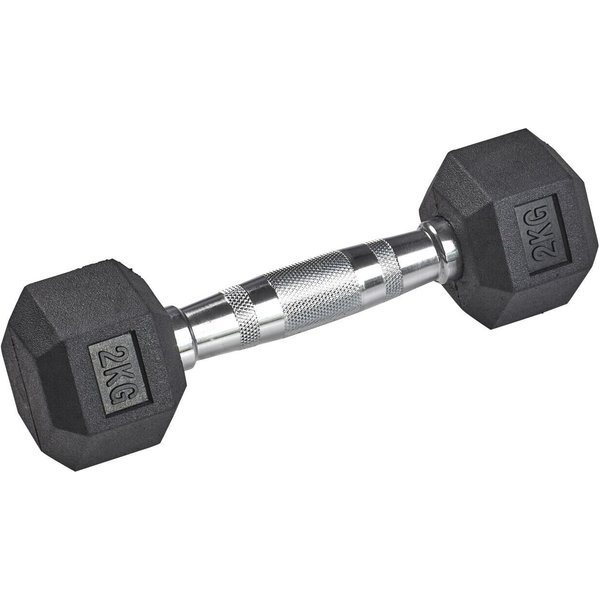 Haltère en caoutchouc HEX Tanga sports