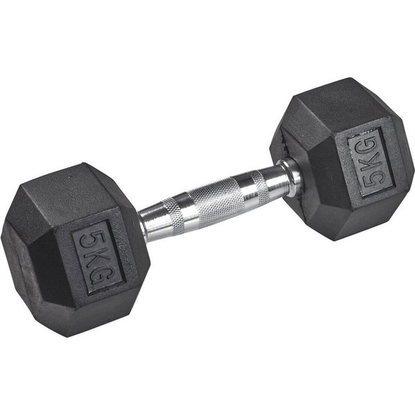 Haltère en caoutchouc HEX Tanga sports