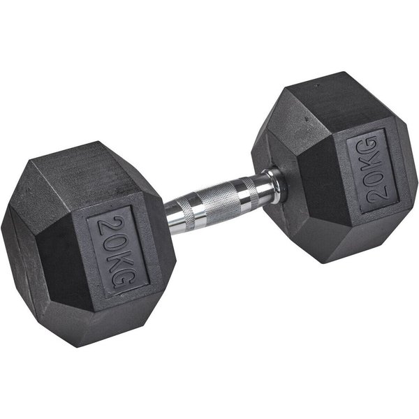 Haltère en caoutchouc HEX Tanga sports