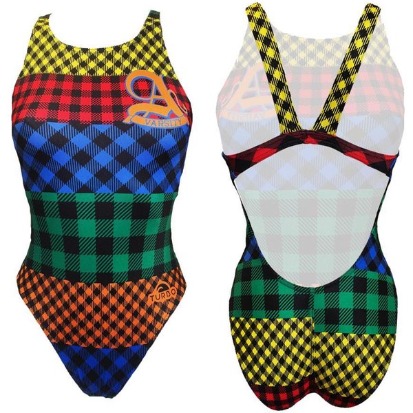 Bañador para mujer Turbo Tartan College