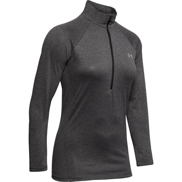 Einfarbiges Sweatshirt Mit 1/2 ReißVerschluss, Damen Under Armour Tech-image