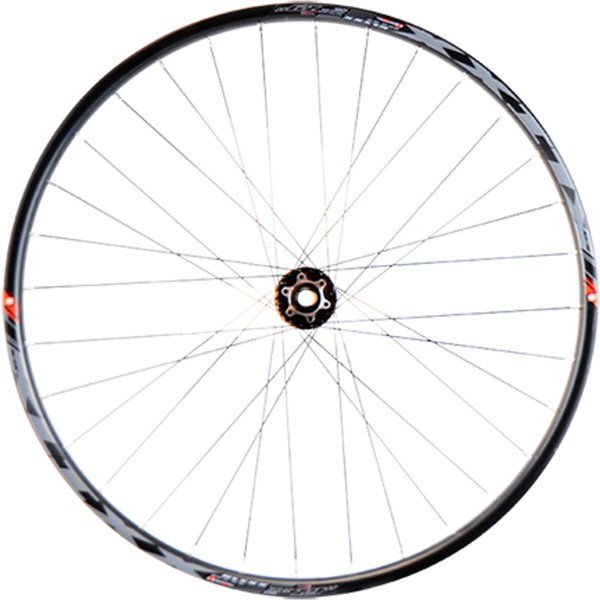 Roue Avant De VéLo Jante Moyeu Disque 6 Trous Axe Travers Velox Klixx Tubeless Ready-image