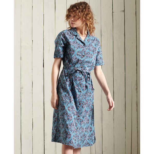 Bedrucktes Hemdkleid FüR Frauen Superdry-image