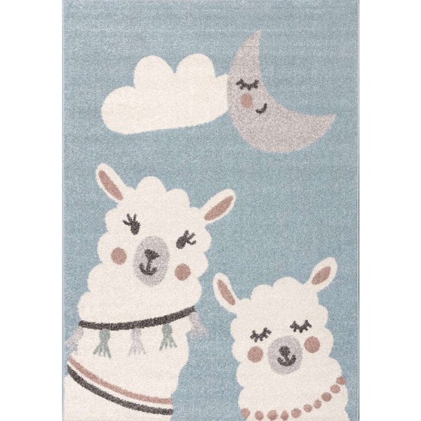 Tapis Chambre - Lama Mignon Yellow Tipi-image
