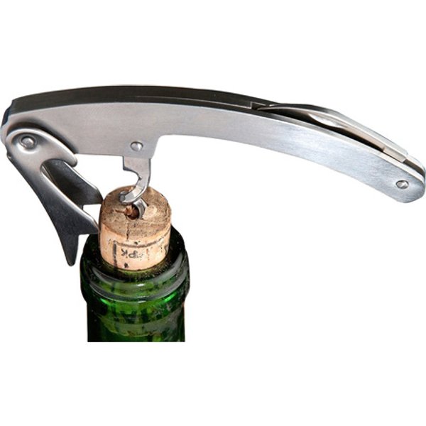 Functie Wijnflesopener met mes