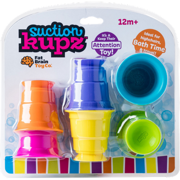 Fat Brain Suction Kupz Sensorisk Stapelleksak
