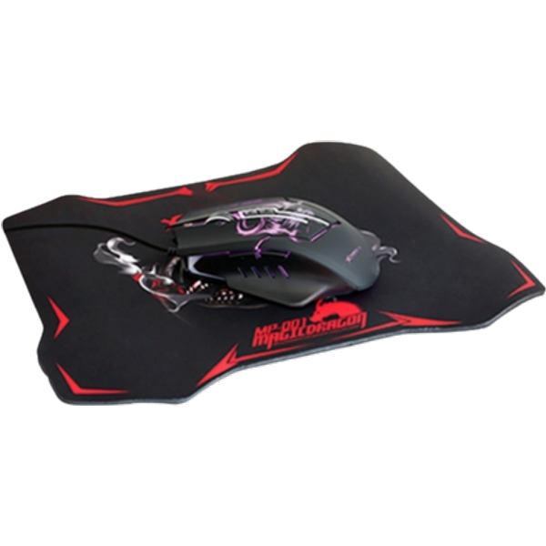 Xtrike-Me Mouse & Mouse Pad Black