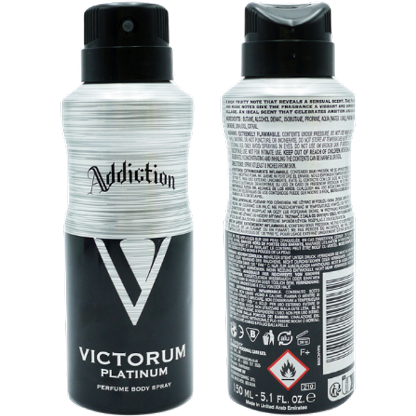 Addiction Victorum Platinum Parfumeret Kropsspray - 150 ml