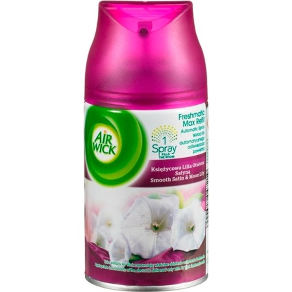 Air Wick Freshmatic Smooth Satin & Maanlelie navulling - 250ml