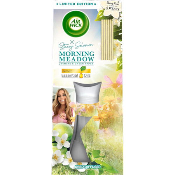 Air Wick Morning Meadow Jasmine & Green Apple Geurstokjes - 42 ml