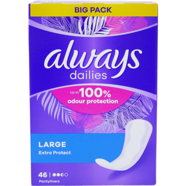 Always Dailies Long - 46 pcs