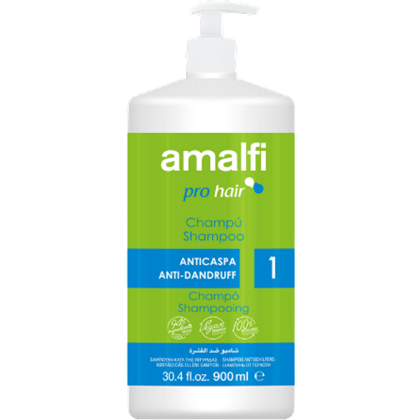 Amalfi Pro Hair Anti-Dandruff Shampoo - 900 ml