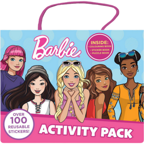 Barbie Activity Pack – Colouring, Stickers & Puzzle Book Set