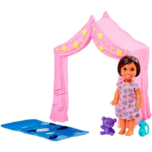 Barbie Skipper Babysitter Tent Tour