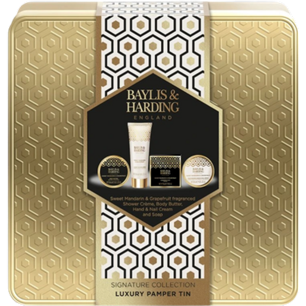 Baylis & Harding Sweet Mandarin & Grapefruit Signature Collection Luxury Pamper Bath & Body Gift Set