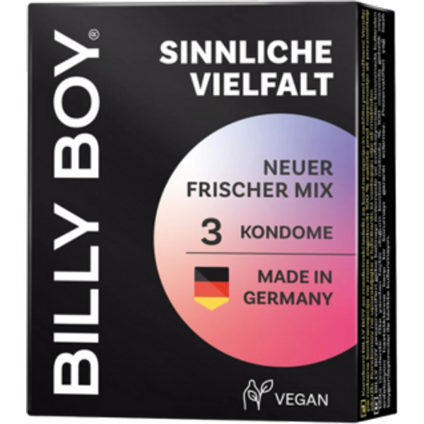Billy Boy Sinnliche Vielfalt Kondomer - 3 stk