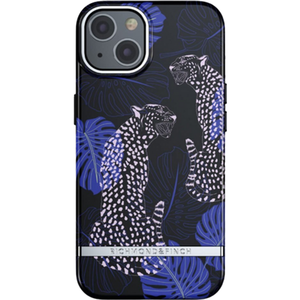 Richmond & Finch Blue Cheetah iPhone 13 Cover