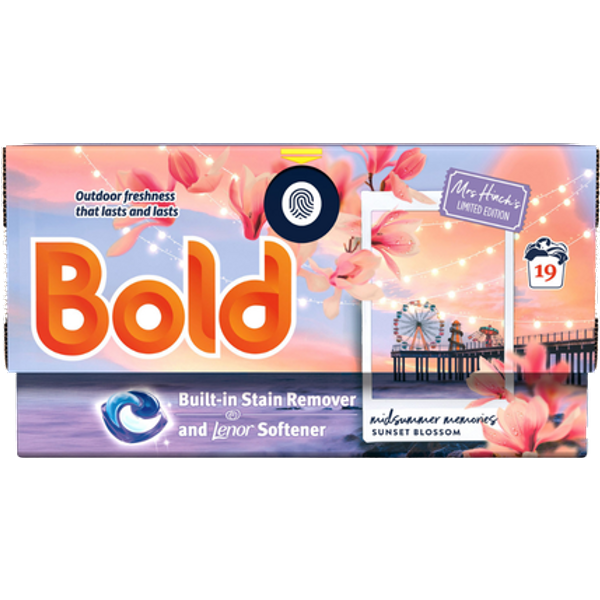 Bold Midsummer Memories Sunset Blossom Laundry Pods - 19 pcs