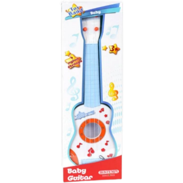 Bontempi Baby Gitaar met 4 Nylon Snaren