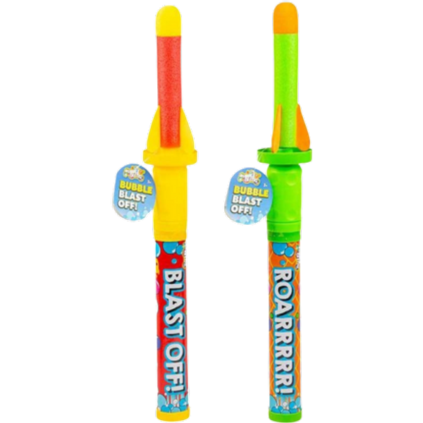 Bubble Tastic Blast Off Rocket Assorted – 1 stk