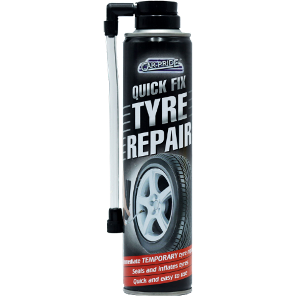Car-Pride Quick Fix Däckreparations- & Pumpningsspray - 300 ml