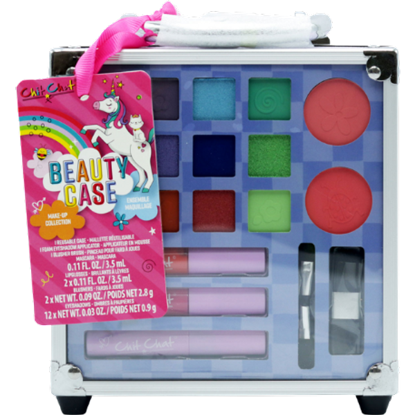 Chit Chat Beauty Mini Train Case Makeup Collection