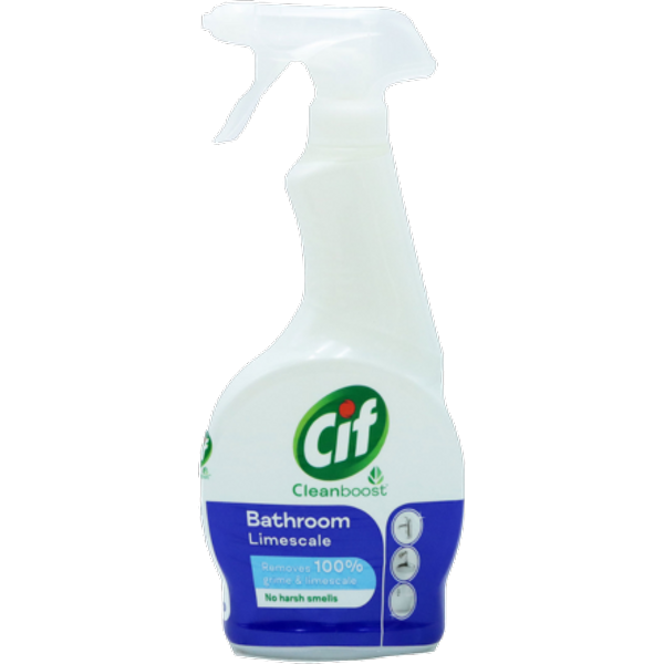 Cif Spray detergente per bagno e calcare – 500 ml